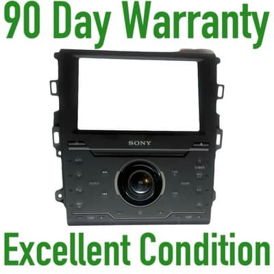 2013 Ford Fusion Sony Audio Climate Control Face plate OEM DS7T-18E245-PP FO405A - Image 1