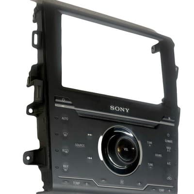 2013 Ford Fusion Sony Audio Climate Control Face plate OEM DS7T-18E245-PP FO405A - Thumbnail 2