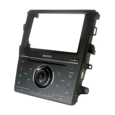 2013 Ford Fusion Sony Audio Climate Control Face plate OEM DS7T-18E245-PP FO405A - Thumbnail 3