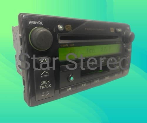 Toyota Camry XLE 6 Disc CD player Radio OEM JBL Stereo Receiver A56840 TO110U - Thumbnail 2