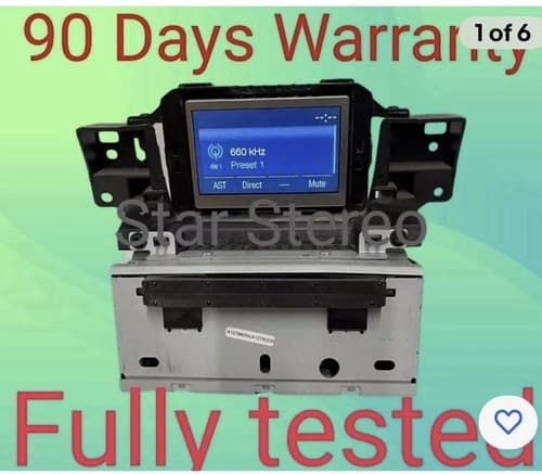 OEM 2012-2014 Ford Focus CD PLAYER RADIO AM FM RECEIVER FM5T-19C107-JE FO181U - Image 1