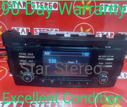 2017 - 2019 Nissan Rogue OEM AM FM XM Radio CD Player 28185 3TA1B OEM NI221U - Thumbnail 2