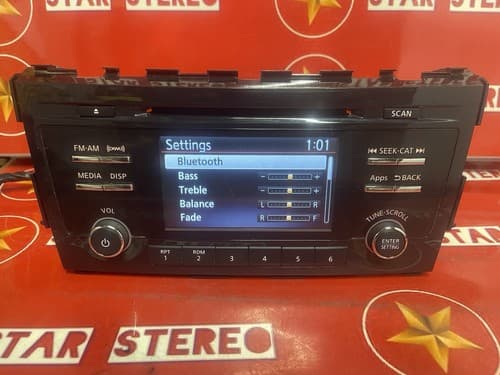 2017 - 2019 Nissan Rogue OEM AM FM XM Radio CD Player 28185 3TA1B OEM NI221U - Thumbnail 3