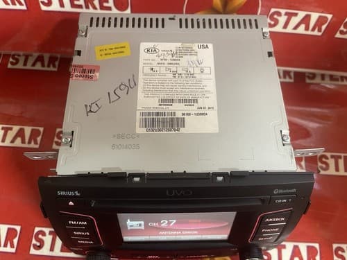 12 13 Kia Sorento Radio CD Player Bluetooth Sirius MP3 Touchscreen Stereo UVO - Thumbnail 6