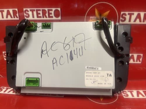 06 2006 Acura TL heater AC control without navigation 39050-SEP-A1 AC14U - Thumbnail 5