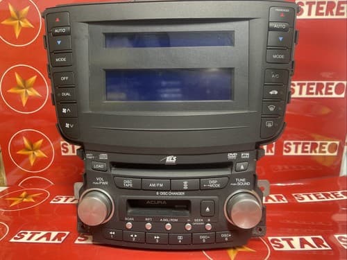 04-06 ACURA TL 6CD Radio CLIMATE CONTROL 39050-SEP-A1; 39100-SEP-A011 OEM AC115U - Thumbnail 3