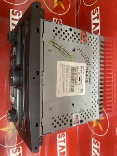 2003-2004 Acura MDX AM FM Radio CD Cassette Player 39100-S3V-A610 AC117U - Thumbnail 5