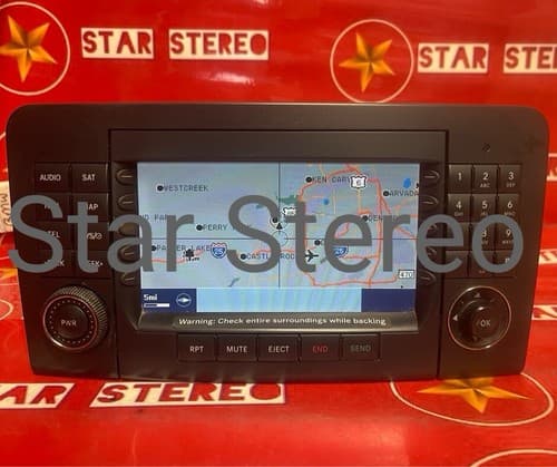 2006-08 Mercedes W164 ML450 ML350 GL450 Command Navigation Radio CD A1648703989 - Image 1