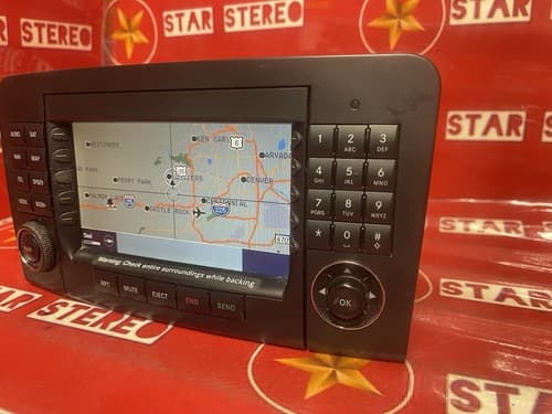 2006-08 Mercedes W164 ML450 ML350 GL450 Command Navigation Radio CD A1648703989 - Thumbnail 3