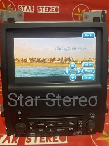 UNLOCKED CADILLAC Navigation GPS Radio 6 Disc CD DVD 15916596 GM106U - Thumbnail 3