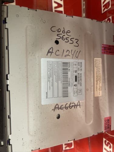 2007-08 Acura TL AM FM XM Cassette 6 Disc CD DVD 39100-SEP-A500 Opt 1TB4 AC124U - Thumbnail 4