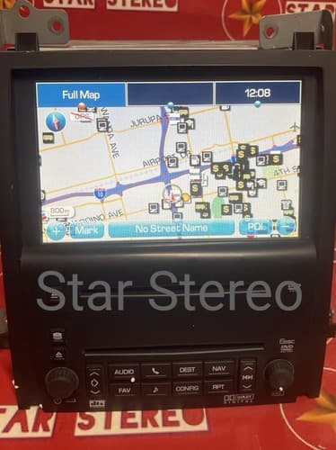 UNLOCKED CADILLAC Navigation GPS Radio 6 Disc CD DVD 15916596 GM106U - Thumbnail 2