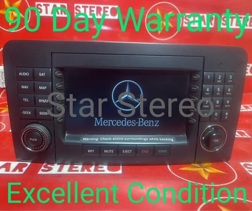 2006-08 Mercedes W164 ML450 ML350 GL450 Command Navigation Radio CD A1648703989 - Thumbnail 2