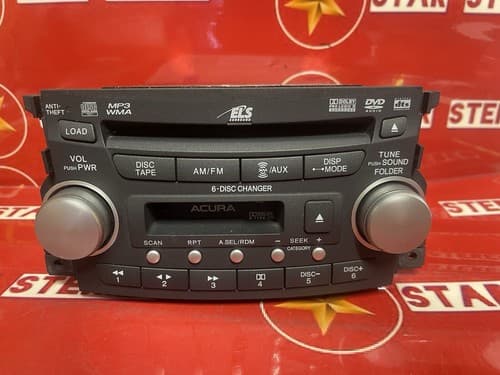 2007-08 Acura TL AM FM XM Cassette 6 Disc CD DVD 39100-SEP-A500 Opt 1TB4 AC124A - Thumbnail 2