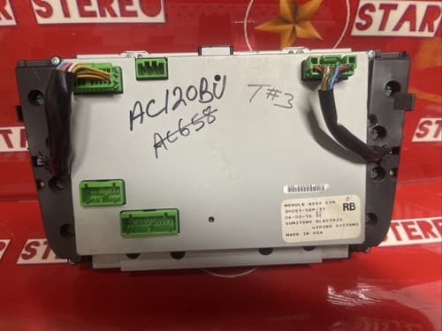 04 05 06 ACURA TL GPS LCD Screen NAVIGATION Radio DISPLAY AC Temp Control AC120B - Thumbnail 3