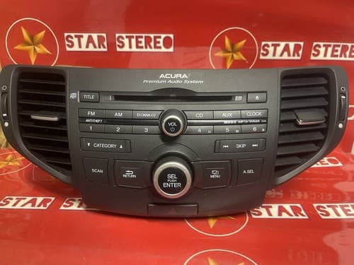 2010 10 ACURA TSX Radio AM/FM MP3 CD Radio OEM 39100-TP1-A111-M1 AC127U - Thumbnail 4