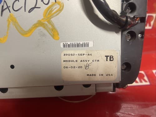 04 05 06 ACURA TL GPS LCD Screen NAVIGATION DISPLAY AC Temp Control AC120AU - Thumbnail 3