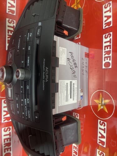 2011-2014 Acura TSX AM FM SAT Radio CD Player 39100-TL2-A110-M1 1XA9 AC129U - Thumbnail 4