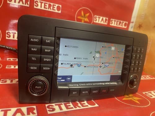 2006-08 Mercedes W164 ML450 ML350 GL450 Command Navigation Radio CD A1648703989 - Thumbnail 4