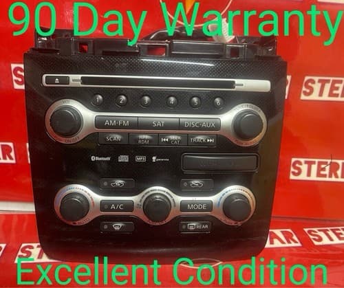 2009 Nissan Maxima Dash-Mounted Radio Audio Climate Control Panel F21PB974B - Image 1