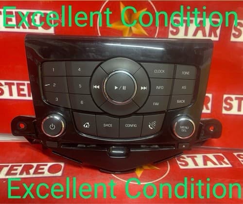 12 13 14 15 16 Chevrolet Cruze Radio Control Panel 95166368 GM152U - Image 1