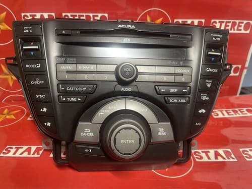 2009-2011 ACURA TL NAVIGATION CD AM FM SAT AC Control 39100-TK4-A200 AC131 AC131 - Thumbnail 2