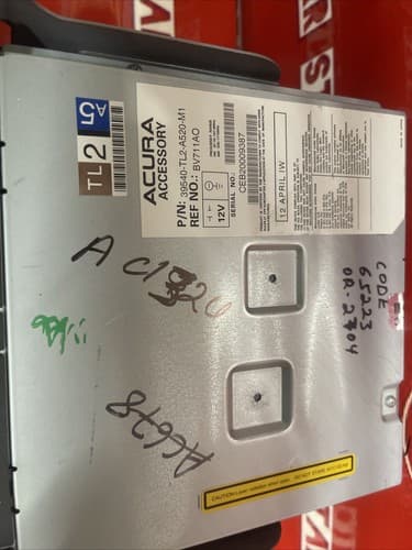 2011-14 Acura TSX AM FM DVD w Navigation 39540-TL2-A520-M1 2AA3 AC132U - Thumbnail 6
