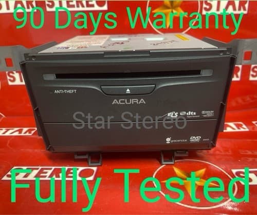 2011-14 Acura TSX AM FM DVD w Navigation 39540-TL2-A520-M1 2AA3 AC132U - Image 1