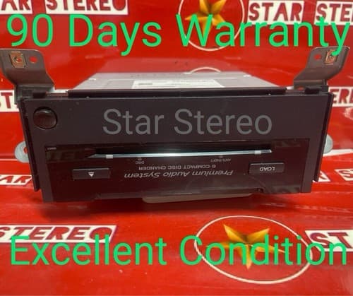 2010-12 Acura RDX AM FM Aux 6 CD Player 39100-STK-A210-M1 Option 3BR3 AC139U - Image 1