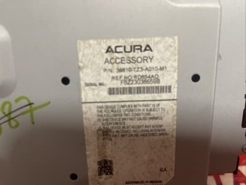 15-18 Acura TLX TECH OEM Navigation Information Display 39810TZ3A010 AC134U - Thumbnail 7