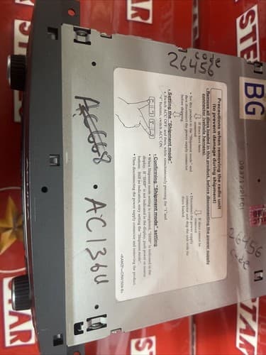 2005-2006 Acura MDX Radio Stereo 6 Disc CD Player 39101-S3V-A180 AC136U - Thumbnail 6