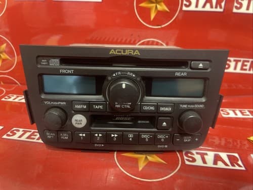 2003-2004 Acura MDX AM-FM 6CD Cassette 1XF1 Part Number 39100-S3V-A500 AC140AU - Thumbnail 4