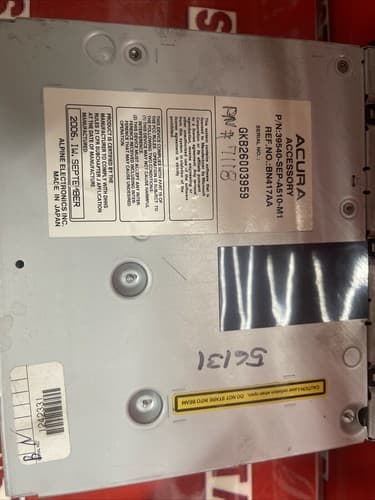 ACURA TL Navigation NAVI System GPS DVD Drive OEM 07 08 2007 2008 AC126AU - Thumbnail 6