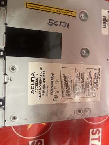 ACURA TL Navigation NAVI System GPS DVD Drive OEM 07 08 2007 2008 AC126CU - Thumbnail 5