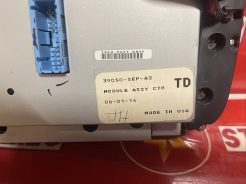 07 08 ACURA 3.2 TL Navigation System Display Touch Screen 39050-SEP-A3 AC104AU - Thumbnail 5