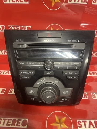 13-15 ACURA ILX AM/FM CD DVD PLAYER NAVIGATION OEM 39540-TS6-A110-M1 AC138U - Thumbnail 3