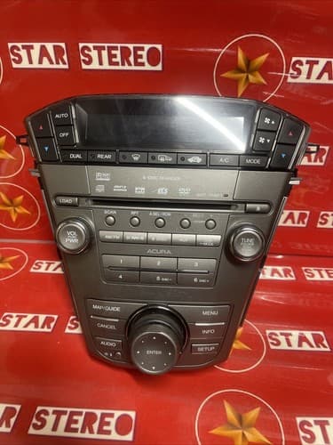 ACURA MDX Navigation GPS Radio 6 Disc CD Player 2DF0 39101-STX-A330 OEM Ac122AU - Image 1