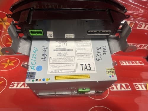 ACURA MDX Navigation GPS Radio 6 Disc CD Player 2DF0 39101-STX-A330 OEM Ac122AU - Thumbnail 2