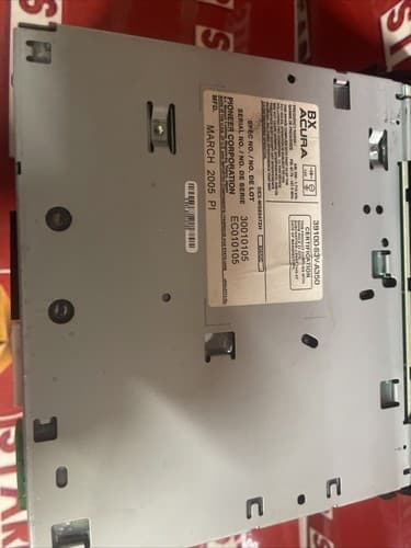 05 06 ACURA MDX Navigation GPS System Radio 6 CD Player 39100-S3V-A250 AC105FU - Thumbnail 6