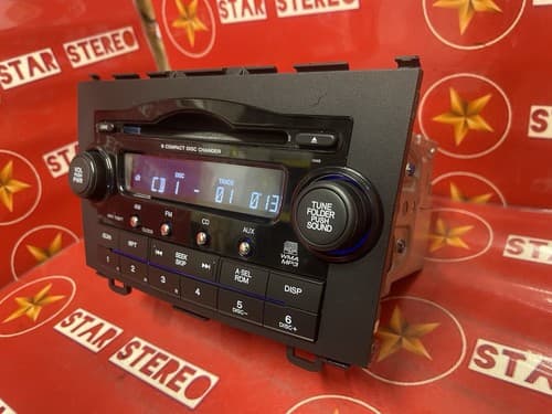 NEW 2007-2011 HONDA CRV CR-V Radio MP3 6 CD Player 1XN0 39100-SWA-A004 HO160U - Thumbnail 3