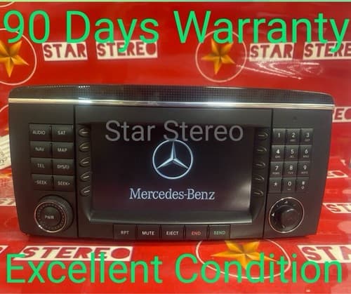 06-12 Mercedes W251 R320 Command Head Unit Navigation Radio CD Player OEMME107U - Image 1