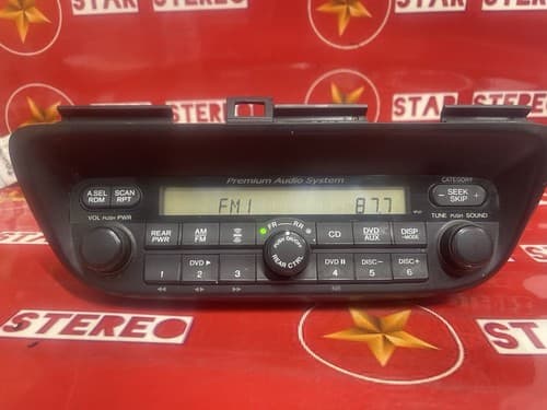 2005-2010 Honda Odyssey Am Fm Cd Player Radio Receiver 39100-SHJ-A900 HO107U - Thumbnail 3