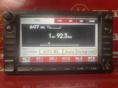 HONDA FIT Navigation Navi GPS CD Radio Head Unit w/ Code OEM 2009 - 2011 HO106U - Thumbnail 3