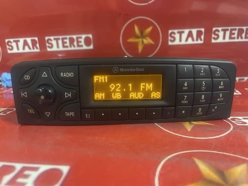 04-09 Mercedes Benz C350 CLK350 W203 In-Dash Radio A203 820 24 86 OEM ME111 u - Thumbnail 2