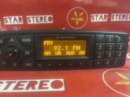 04-09 Mercedes Benz C350 CLK350 W203 In-Dash Radio A203 820 24 86 OEM ME111 u - Thumbnail 5