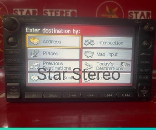 2011 HONDA FIT Navigation Navi GPS CD Radio Head Unit w/ Code OEM 2009 - HO106AU - Thumbnail 4