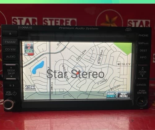 2012 Honda Civic Navigation Radio Display AM FM Sat XM CD Stereo GPS 9AC8 HO112U - Thumbnail 2