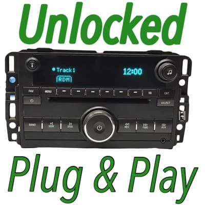 Chevrolet GMC Buick Radio Stereo 25974803 MP3 CD Player AUX OEM 25974803 GM179U - Thumbnail 2