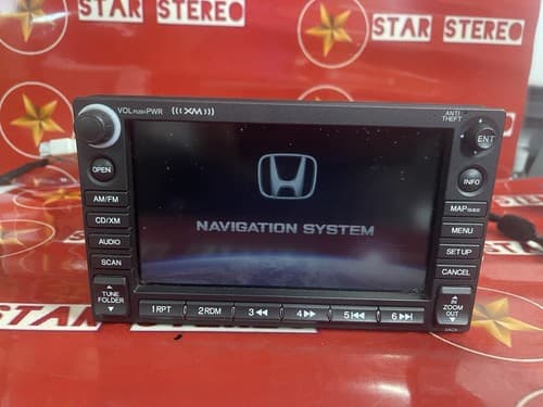 HONDA CIVIC HYBRID OEM XM Navigation Radio GPS 6 Disc CD Player 2AC4 HO118U - Thumbnail 3