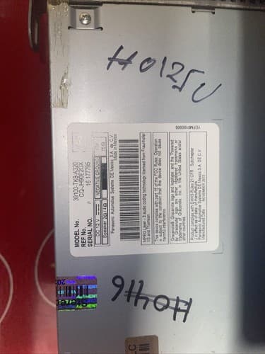 2011-2013 Honda Odyssey Am Fm Cd Player Radio 39100-TK8-A320 1PU0 HO125U - Thumbnail 6